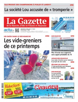 La Gazette de la Manche N°3904 du 05 avril 2023 à télécharger sur iPad