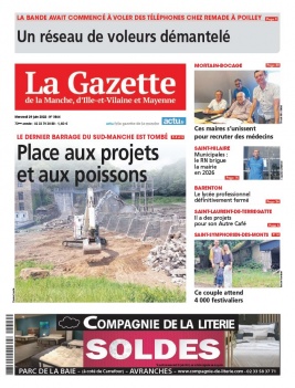 La Gazette de la Manche N°3864 du 29 juin 2022 à télécharger sur iPad