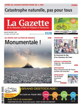 La Gazette de la Manche N°3862 du 15 juin 2022 à télécharger sur iPad