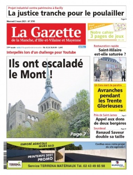 La Gazette de la Manche N°3795 du 03 mars 2021 à télécharger sur iPad