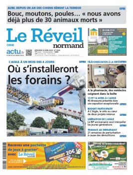Lisez Le Réveil Normand - Orne du 10 avril 2024 sur ePresse.fr