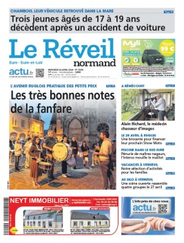 Lisez Le Réveil Normand - Eure et Loire du 24 avril 2024 sur ePresse.fr