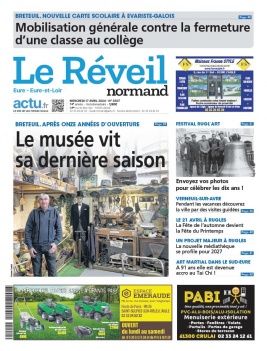 Lisez Le Réveil Normand - Eure et Loire du 17 avril 2024 sur ePresse.fr