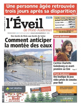 L'Eveil Pont-Audemer N°2440 du 23 novembre 2021 à télécharger sur iPad