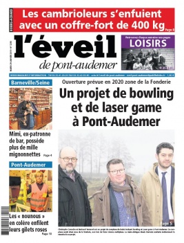 L'Eveil Pont-Audemer N°2293 du 29 janvier 2019 à télécharger sur iPad