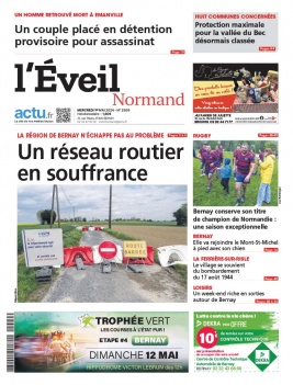 Lisez L'Eveil Normand du 01 mai 2024 sur ePresse.fr