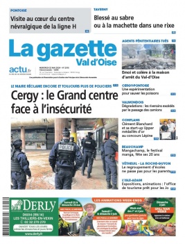 La Gazette du Val d'Oise N°2515 du 22 mai 2024 à télécharger sur iPad