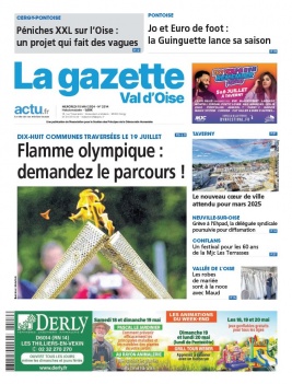 Lisez La Gazette du Val d'Oise du 15 mai 2024 sur ePresse.fr
