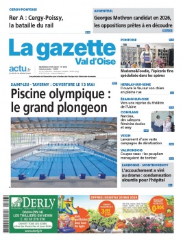 La Gazette du Val d'Oise N°2513 du 08 mai 2024 à télécharger sur iPad
