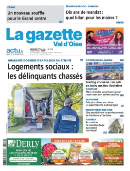 La Gazette du Val d'Oise N°2512 du 01 mai 2024 à télécharger sur iPad