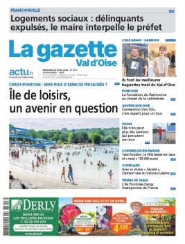 Lisez La Gazette du Val d'Oise du 24 avril 2024 sur ePresse.fr