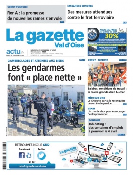 La Gazette du Val d'Oise N°2507 du 27 mars 2024 à télécharger sur iPad