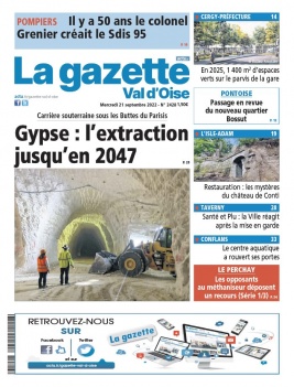 La Gazette du Val d'Oise 21 septembre 2022
