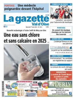 La Gazette du Val d'Oise N°2412 du 01 juin 2022 à télécharger sur iPad