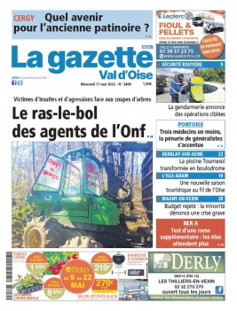La Gazette du Val d'Oise N°2409 du 11 mai 2022 à télécharger sur iPad