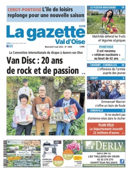 La Gazette du Val d'Oise N°2408 du 04 mai 2022 à télécharger sur iPad