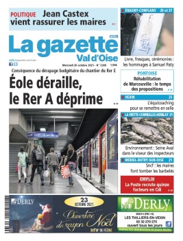 La Gazette du Val d'Oise N°2380 du 20 octobre 2021 à télécharger sur iPad