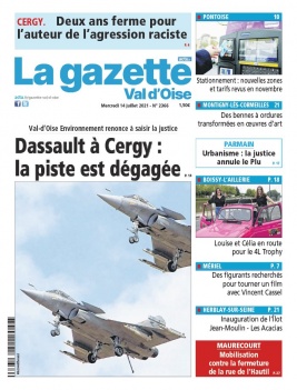 La Gazette du Val d'Oise N°2366 du 14 juillet 2021 à télécharger sur iPad