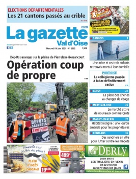 La Gazette du Val d'Oise N°2362 du 16 juin 2021 à télécharger sur iPad