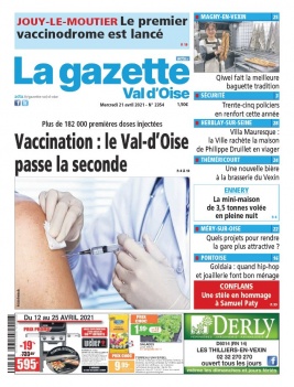 La Gazette du Val d'Oise N°2354 du 21 avril 2021 à télécharger sur iPad