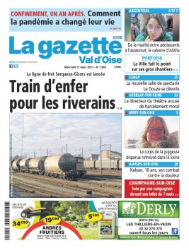 La Gazette du Val d'Oise N°2349 du 17 mars 2021 à télécharger sur iPad