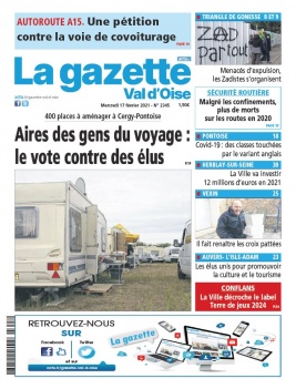 La Gazette du Val d'Oise N°2345 du 17 février 2021 à télécharger sur iPad