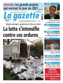 La Gazette du Val d'Oise N°2338 du 30 décembre 2020 à télécharger sur iPad