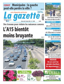 La Gazette du Val d'Oise N°2309 du 10 juin 2020 à télécharger sur iPad