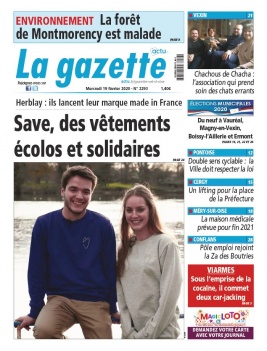 La Gazette du Val d'Oise N°2293 du 19 février 2020 à télécharger sur iPad