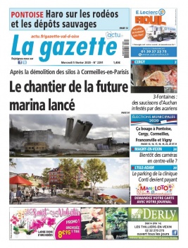 La Gazette du Val d'Oise N°2291 du 05 février 2020 à télécharger sur iPad