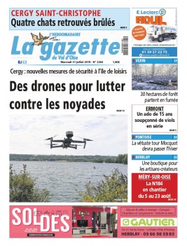 La Gazette du Val d'Oise N°2264 du 31 juillet 2019 à télécharger sur iPad