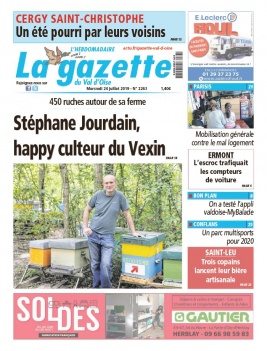 La Gazette du Val d'Oise N°2263 du 24 juillet 2019 à télécharger sur iPad