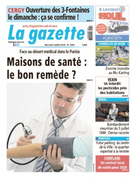 La Gazette du Val d'Oise N°2260 du 03 juillet 2019 à télécharger sur iPad