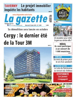 La Gazette du Val d'Oise N°2258 du 19 juin 2019 à télécharger sur iPad