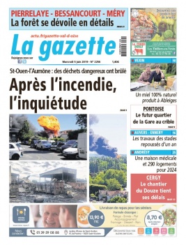 La Gazette du Val d'Oise N°2256 du 05 juin 2019 à télécharger sur iPad
