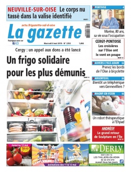 La Gazette du Val d'Oise N°2252 du 08 mai 2019 à télécharger sur iPad