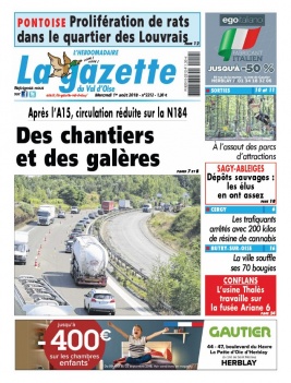 La Gazette du Val d'Oise N°2212 du 01 août 2018 à télécharger sur iPad