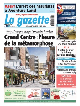 La Gazette du Val d'Oise N°2207 du 27 juin 2018 à télécharger sur iPad