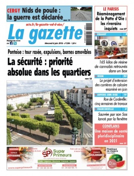 La Gazette du Val d'Oise N°2204 du 06 juin 2018 à télécharger sur iPad