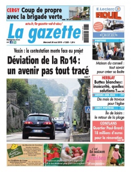 La Gazette du Val d'Oise N°2203 du 30 mai 2018 à télécharger sur iPad