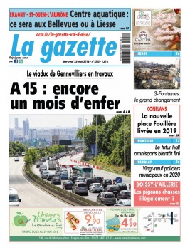 La Gazette du Val d'Oise N°2202 du 23 mai 2018 à télécharger sur iPad