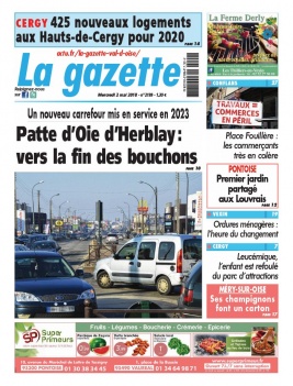 La Gazette du Val d'Oise N°2199 du 02 mai 2018 à télécharger sur iPad