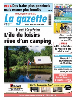 La Gazette du Val d'Oise N°2194 du 28 mars 2018 à télécharger sur iPad