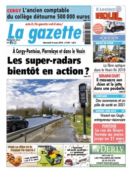 La Gazette du Val d'Oise N°2192 du 14 mars 2018 à télécharger sur iPad