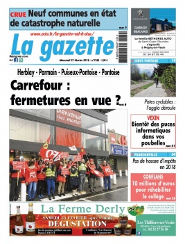 La Gazette du Val d'Oise N°2189 du 21 février 2018 à télécharger sur iPad