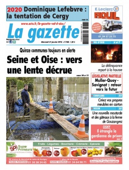 La Gazette du Val d'Oise N°2186 du 31 janvier 2018 à télécharger sur iPad