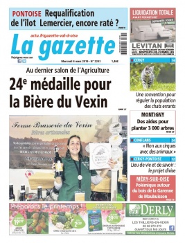 La Gazette du Val d'Oise N°2243 du 06 mars 2019 à télécharger sur iPad