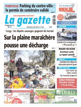 La Gazette du Val d'Oise N°2247 du 03 avril 2019 à télécharger sur iPad