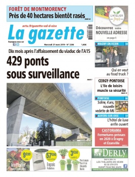La Gazette du Val d'Oise N°2246 du 27 mars 2019 à télécharger sur iPad