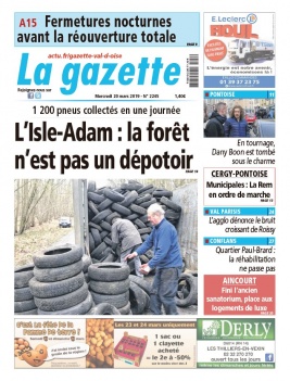 La Gazette du Val d'Oise N°2245 du 20 mars 2019 à télécharger sur iPad